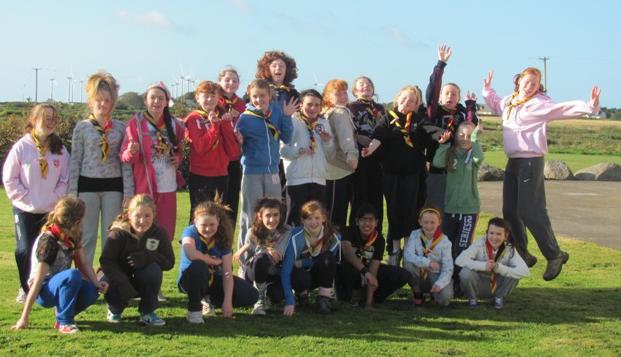 Raheny Guides and Rangers visit Carne Centre, Wexford
